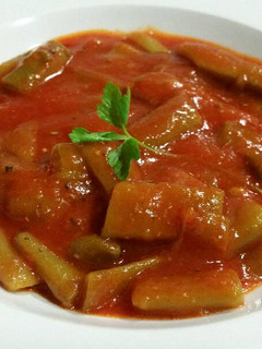 Una foto de Judías Verdes con Salsa de Tomate