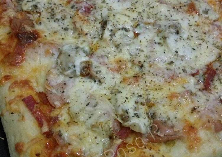Bagaimana Menyiapkan Chubby Pizza, Sempurna