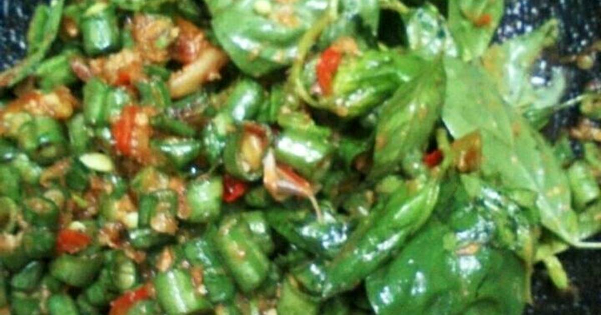 Karedok kacang panjang/pencok kacang panjang