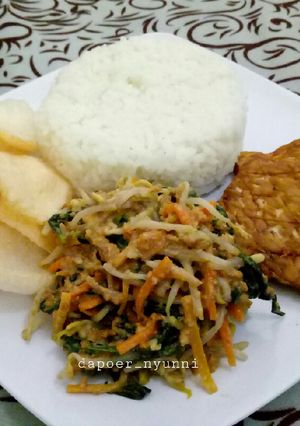 Foto resep Kenikir Bumbu Kacang