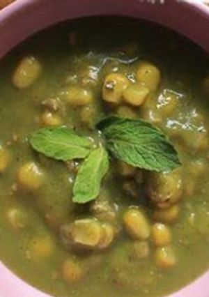 Una foto de Sopita brócoli & menta fresca (+9 meses)