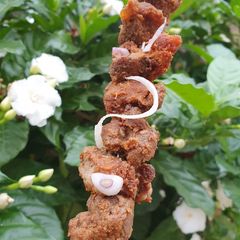 A picture of Tsire (suya).