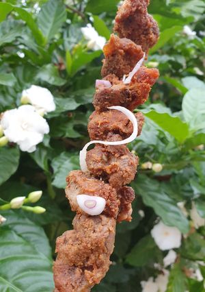 A picture of Tsire (suya).
