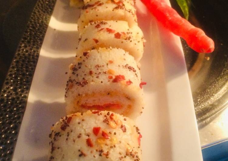 Carrot sushi roll