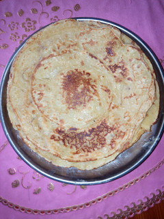 A picture of Banana pancakes.