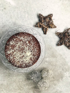 Una foto de Tarta de chocolate negro con Thermomix fácil y rápido