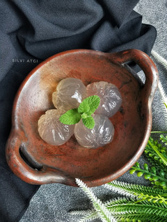 Foto resep Bola Air Kelapa (Isian Mochi Kelapa)