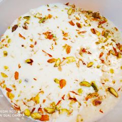 A picture of Samak Rice Kheer.