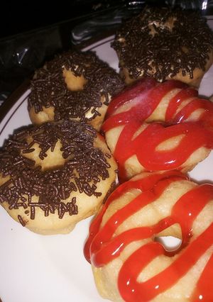 Foto resep Donat maizena simpel untuk pemula anti gagal 😊