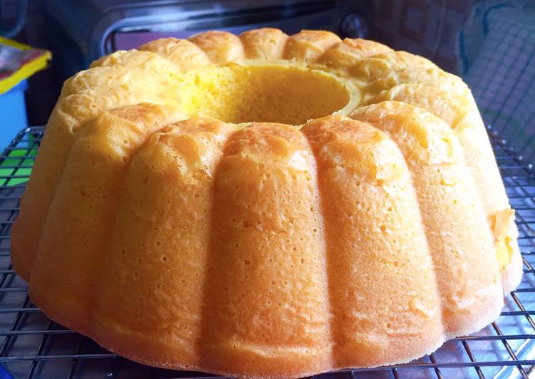 Bumbu meracik Pumpkin sponge cake yang Bikin Ngiler