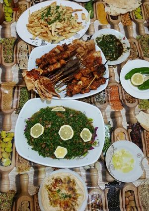صورة لوصفة مشاوي شيش وكباب بالفرن🍗🍖🍡
