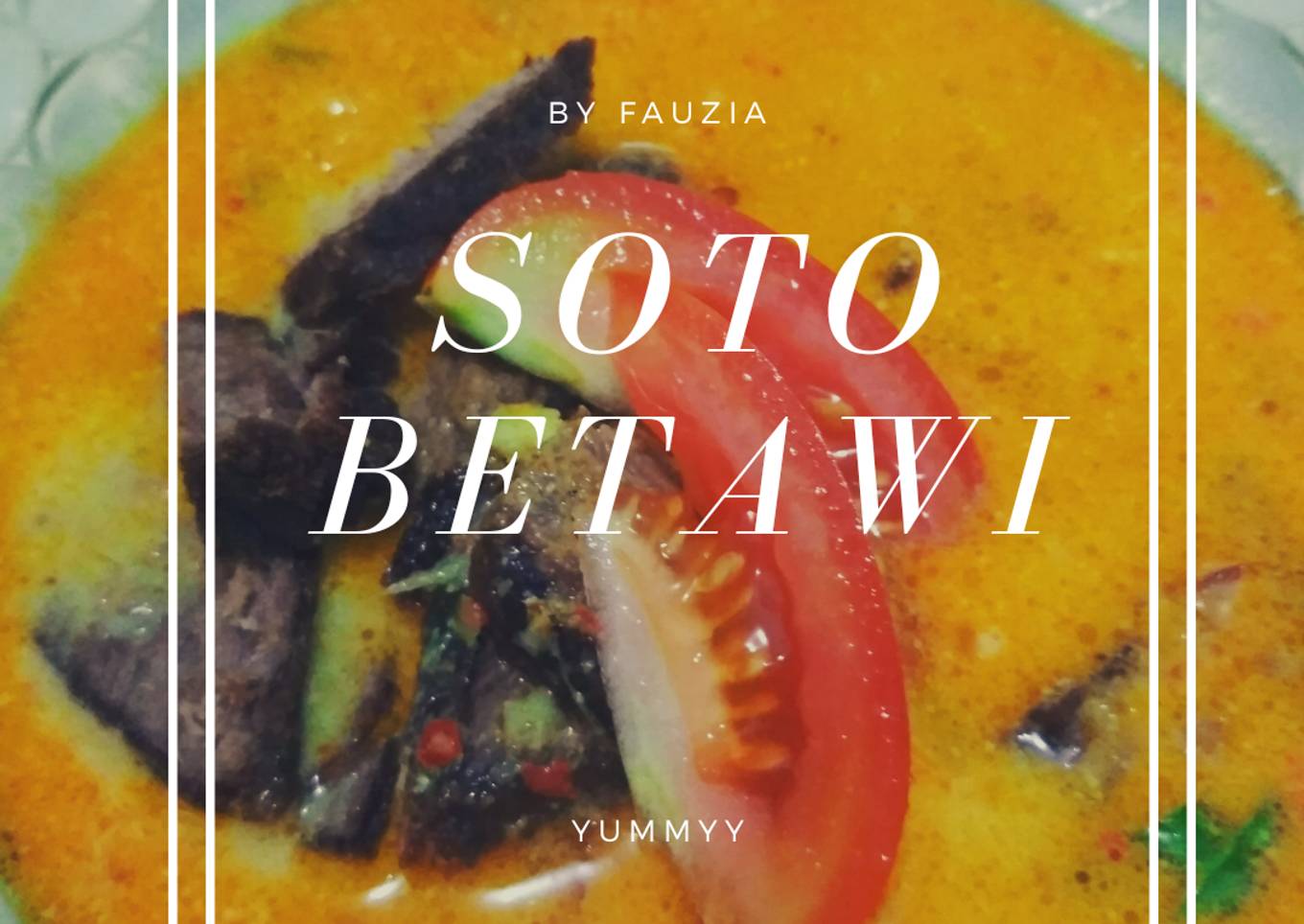 Soto Betawi super gampang
