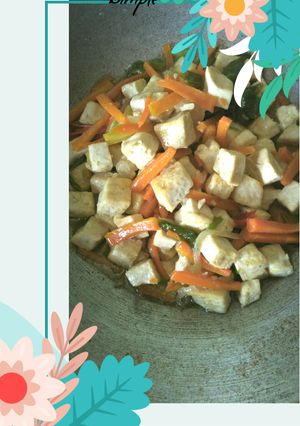 Foto resep Oseng tahu wortel simple