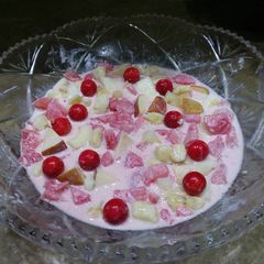 A picture of Creamy fruit chaat #fruit contest.