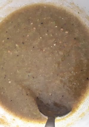 Una foto de Salsa roja con jalapeño