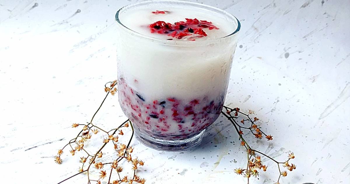 Resep Es Tape Susu Ketan Hitam oleh Alya Nurfitri🍳 Cookpad