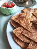 Tortillas de trigo dulces con canela