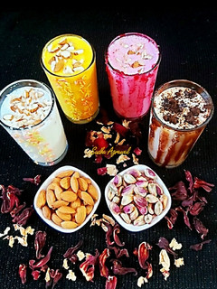 A picture of Flavorful Banarasi Lassi.