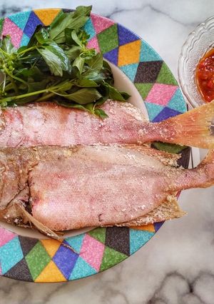 Foto resep Ikan Panggang Garam