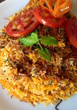 A picture of Methi Chaman Biryani.