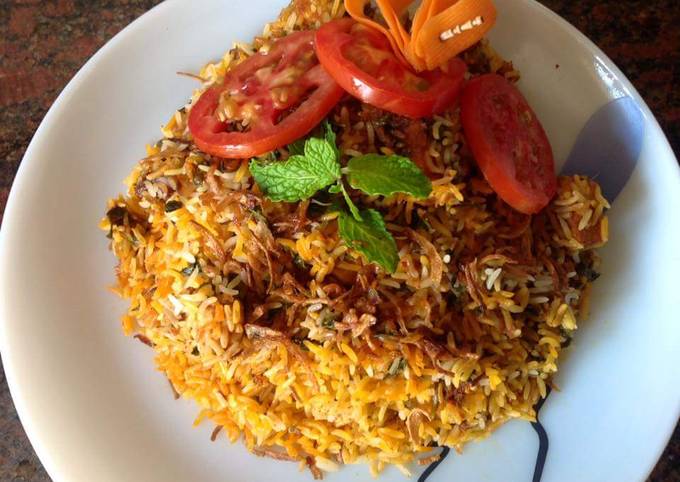 Methi Chaman Biryani