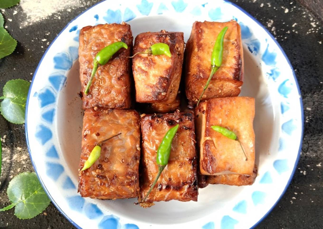 Tahu Tempe Bacem