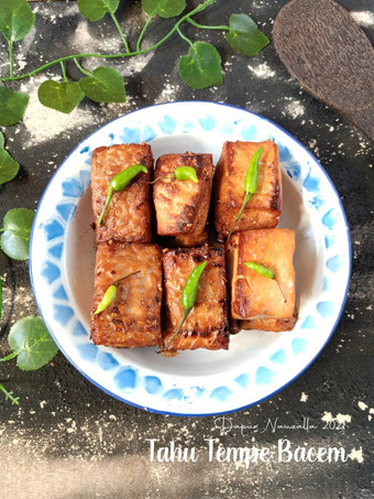 Bagaimana Membuat Tahu Tempe Bacem, Enak