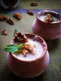 Akhrot matka kulfi