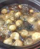 Nấm Rơm Kho Tiêu