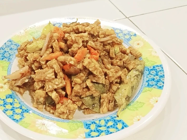 Cara Gampang Membuat Resep Kering tempe asam manis pedas yang Bisa Manjain Lidah Anti Ribet, Sempurna