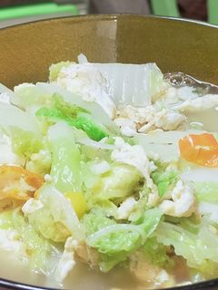 Foto resep Cah Sawi Putih Telur