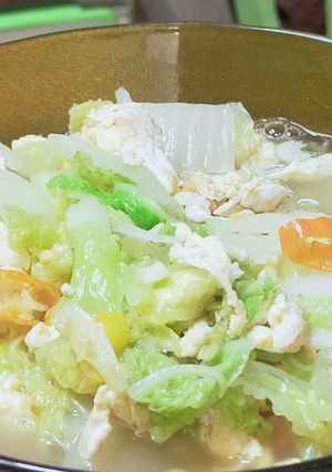 Foto resep Cah Sawi Putih Telur