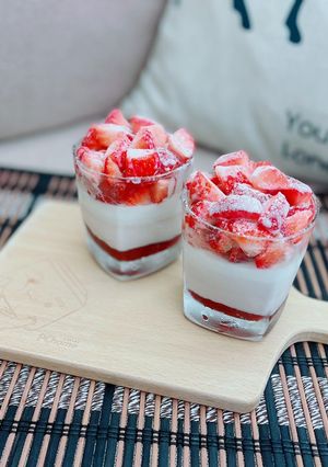 草莓奶酪 的食譜成品照片