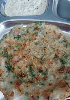A picture of Uttapam.
