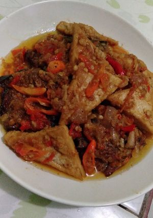 Foto resep Ikan Asap Tahu Pedas