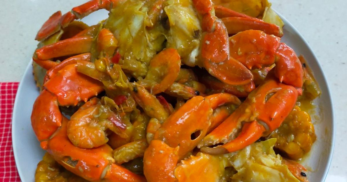 Kepiting Udang Saos Mentega