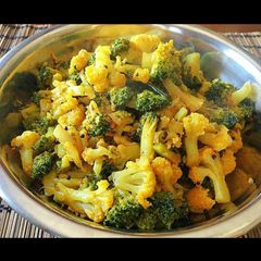 A picture of Broccoli & Cauliflower Poriyal.