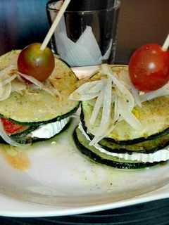 Una foto de Pincho de calabacín