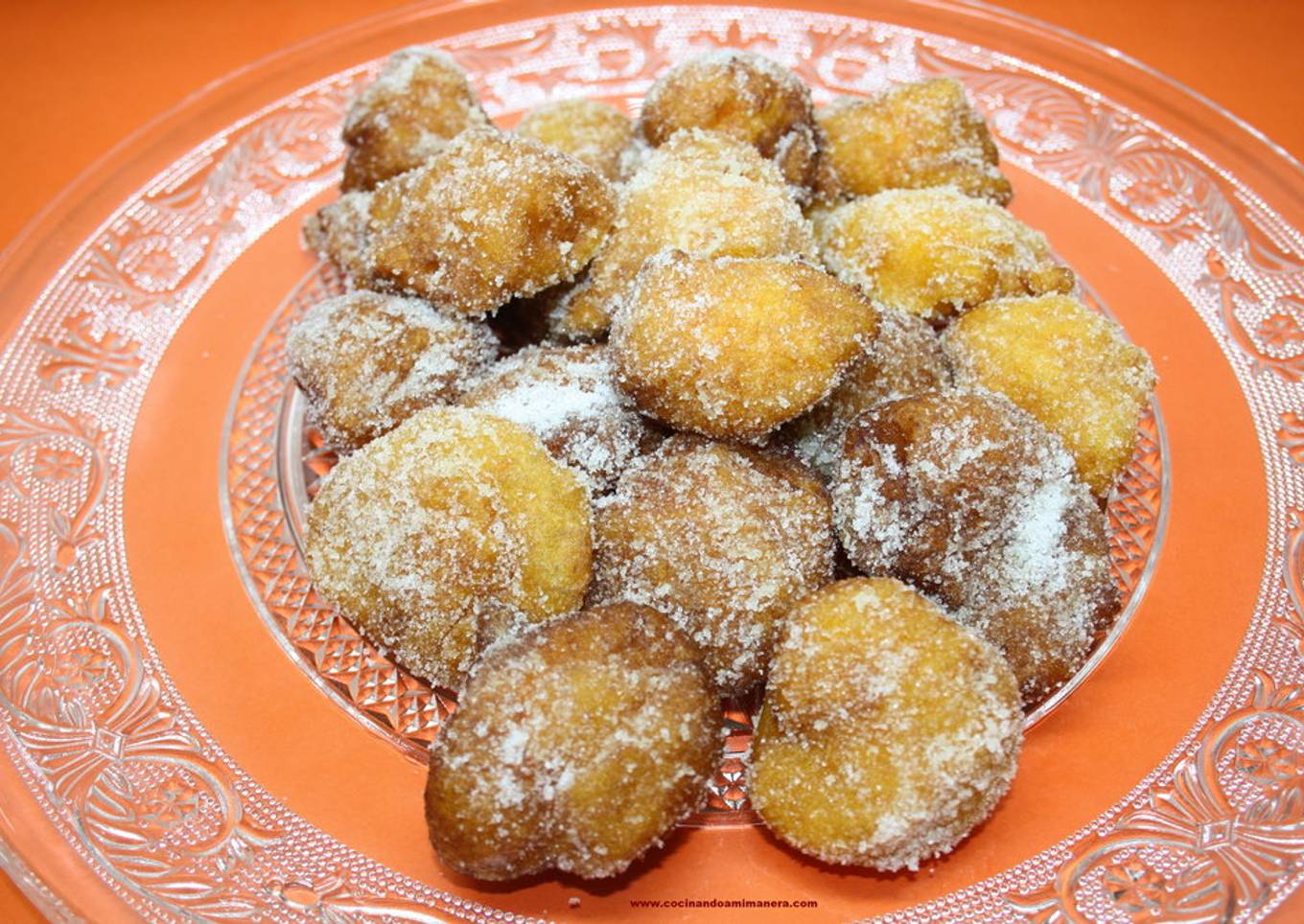 Buñuelos de Calabaza y Manzana