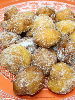 Una foto de Buñuelos de Calabaza y Manzana