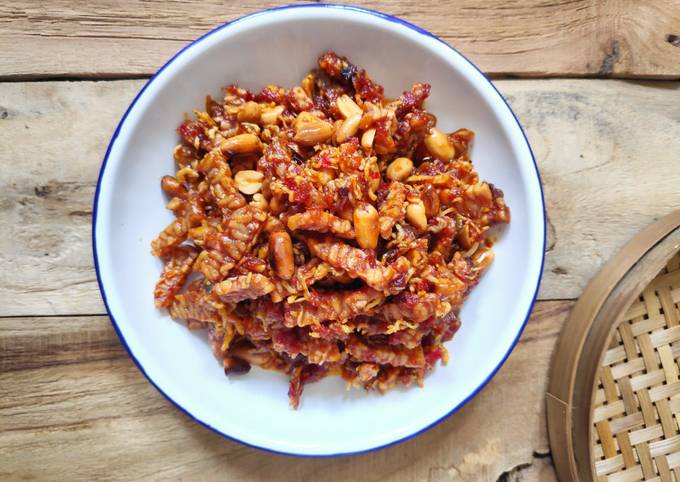 Standar Bagaimana cara memasak Orek Tempe Kacang Teri dijamin enak