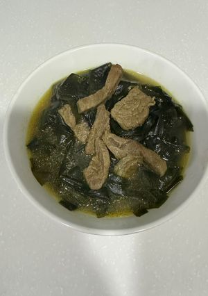 韓式牛肉海帶湯 的食譜成品照片