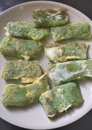 A picture of Pandan Pudding.