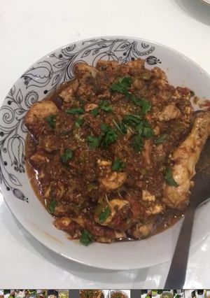 A picture of Chicken bunna masala / shorba.