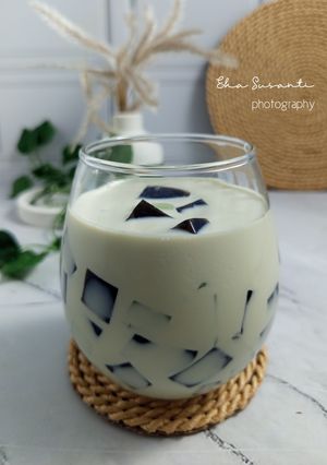 Foto resep Es Matcha Cincau