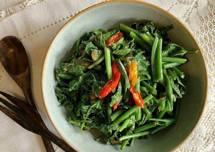 Bumbu mengolah Tumis Pucuk Labu yang Bikin Ngiler