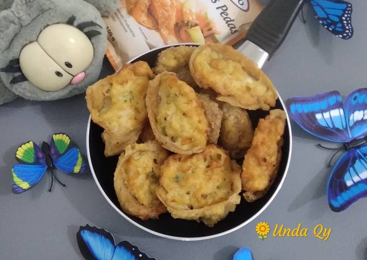 Resep Tahu Pong Ayam Crispy Yang Nikmat