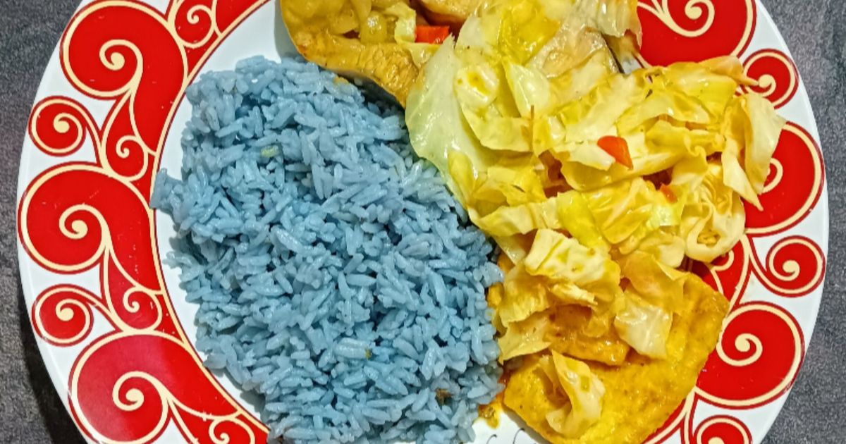 1192. Gulai Tuna Tahu Pedas & Nasi Uduk Telang