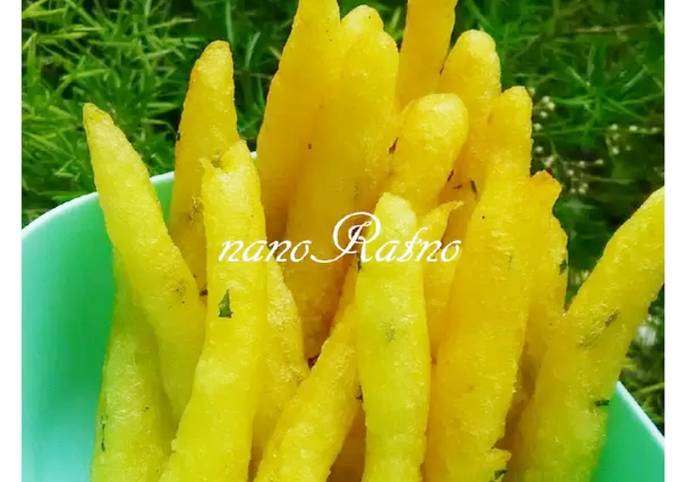 Resep Potato Cheese Stick Oleh Nanoratno Cookpad