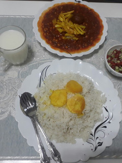 عکسی از دستور قیمه با گوشت چرخکرده😋